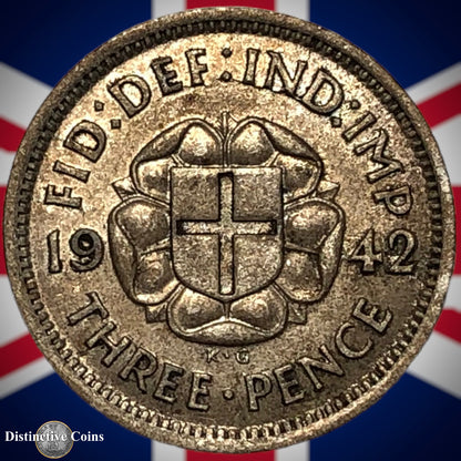 Great Britain 1942 Three Pence GB2332
