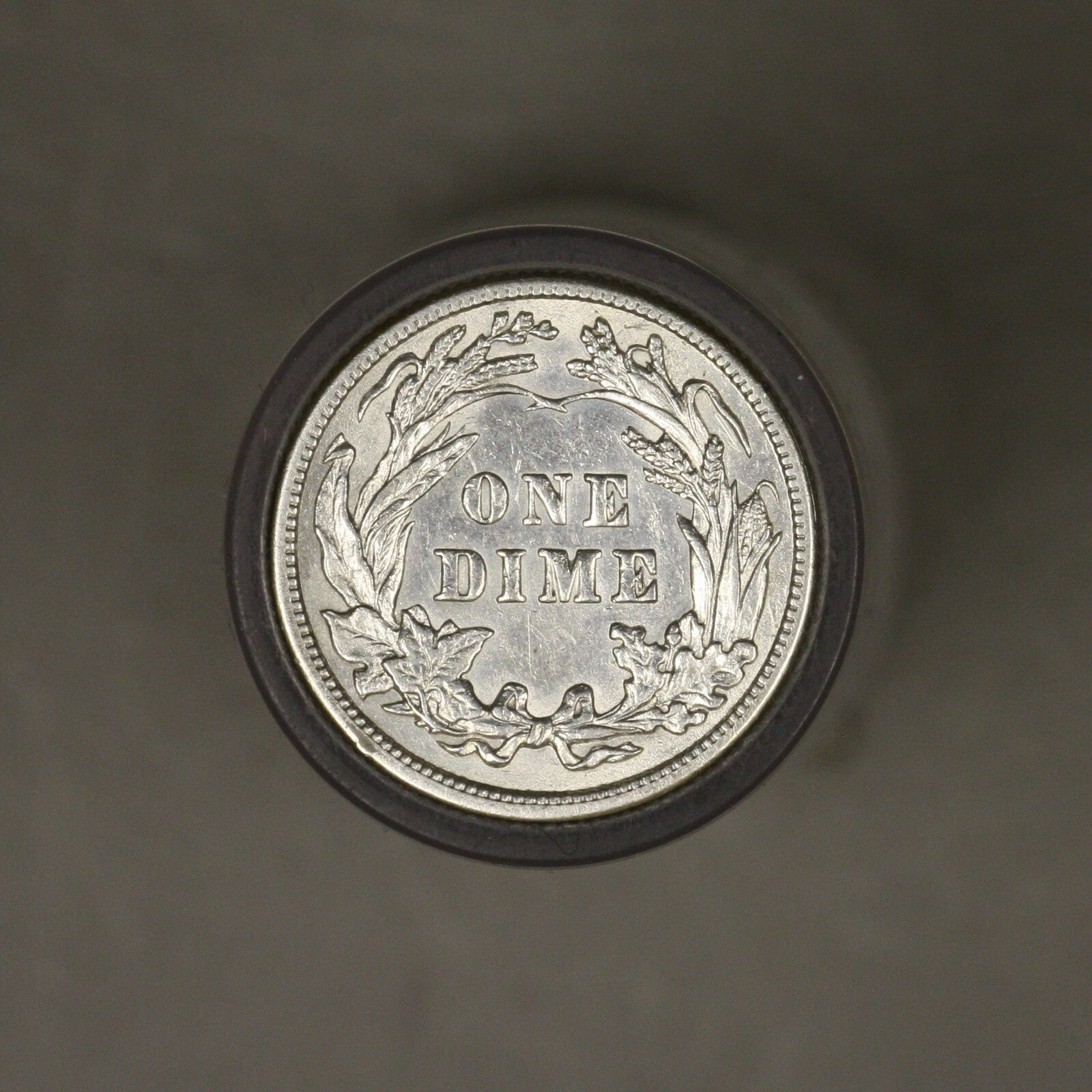 Barber Dime 1914 P Old Cleaning 