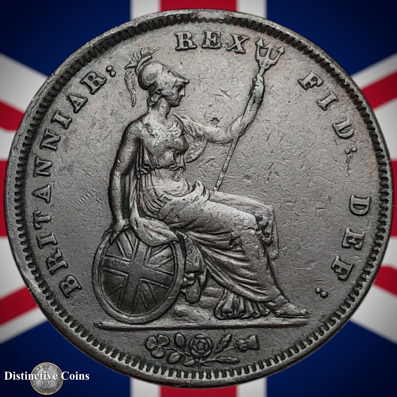 Great Britain 1834 Penny 1d GB6125