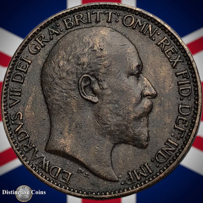 Great Britain 1902 Farthing 1/4d GB4510