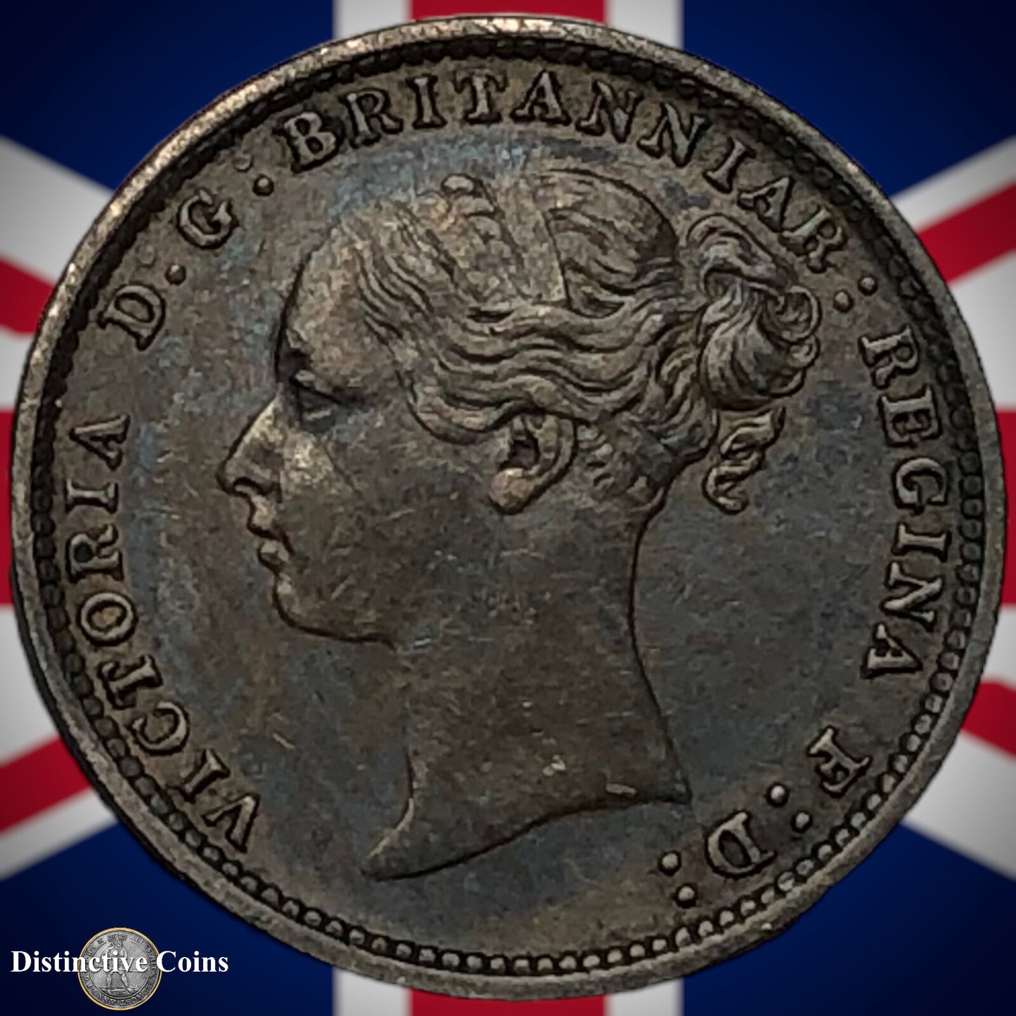 Great Britain 1885 Three Pence GB1945