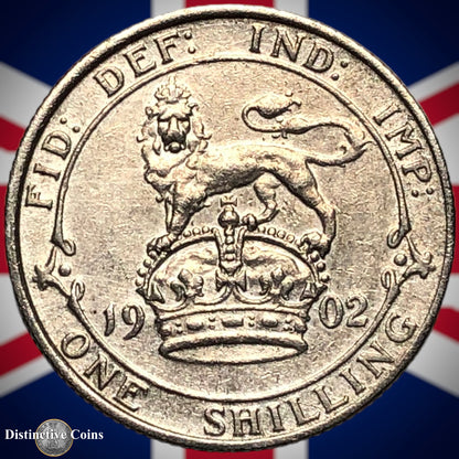 Great Britain 1902 British One Shilling GB0741