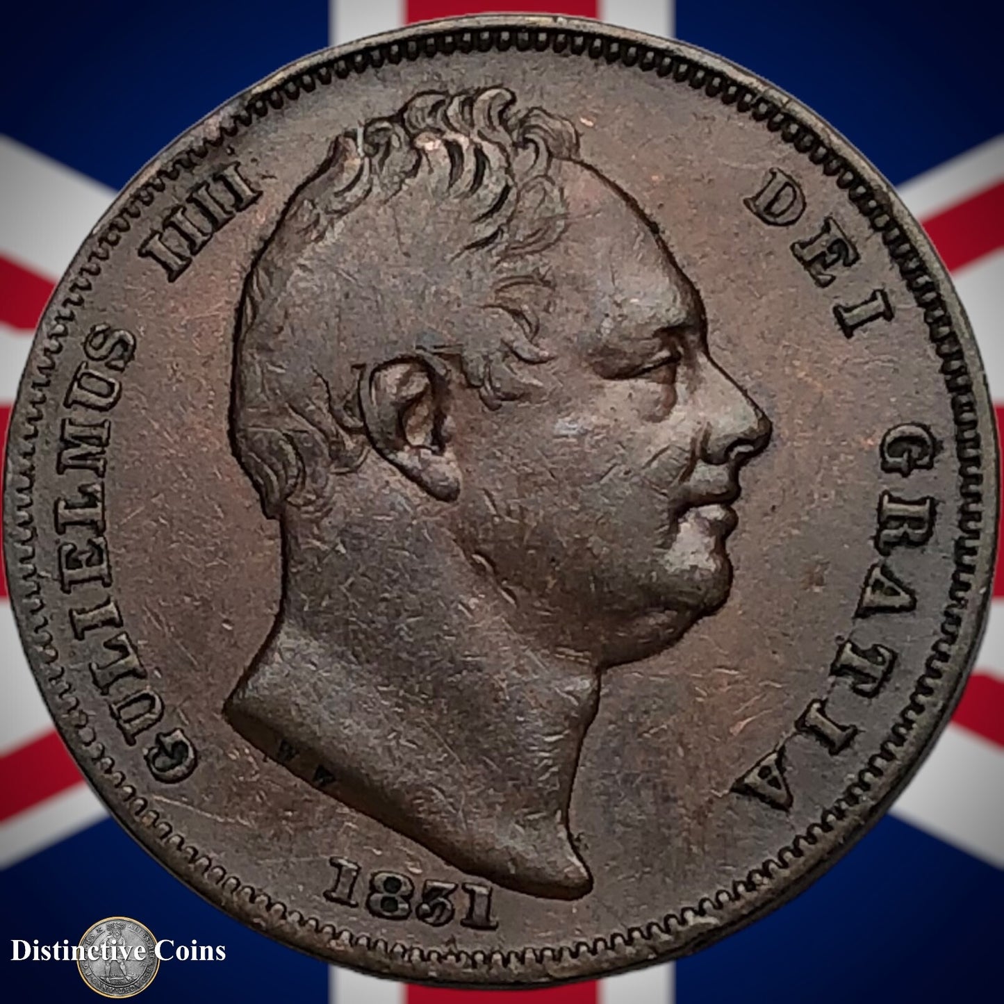 Great Britain 1831 Farthing 1/4d GB3352