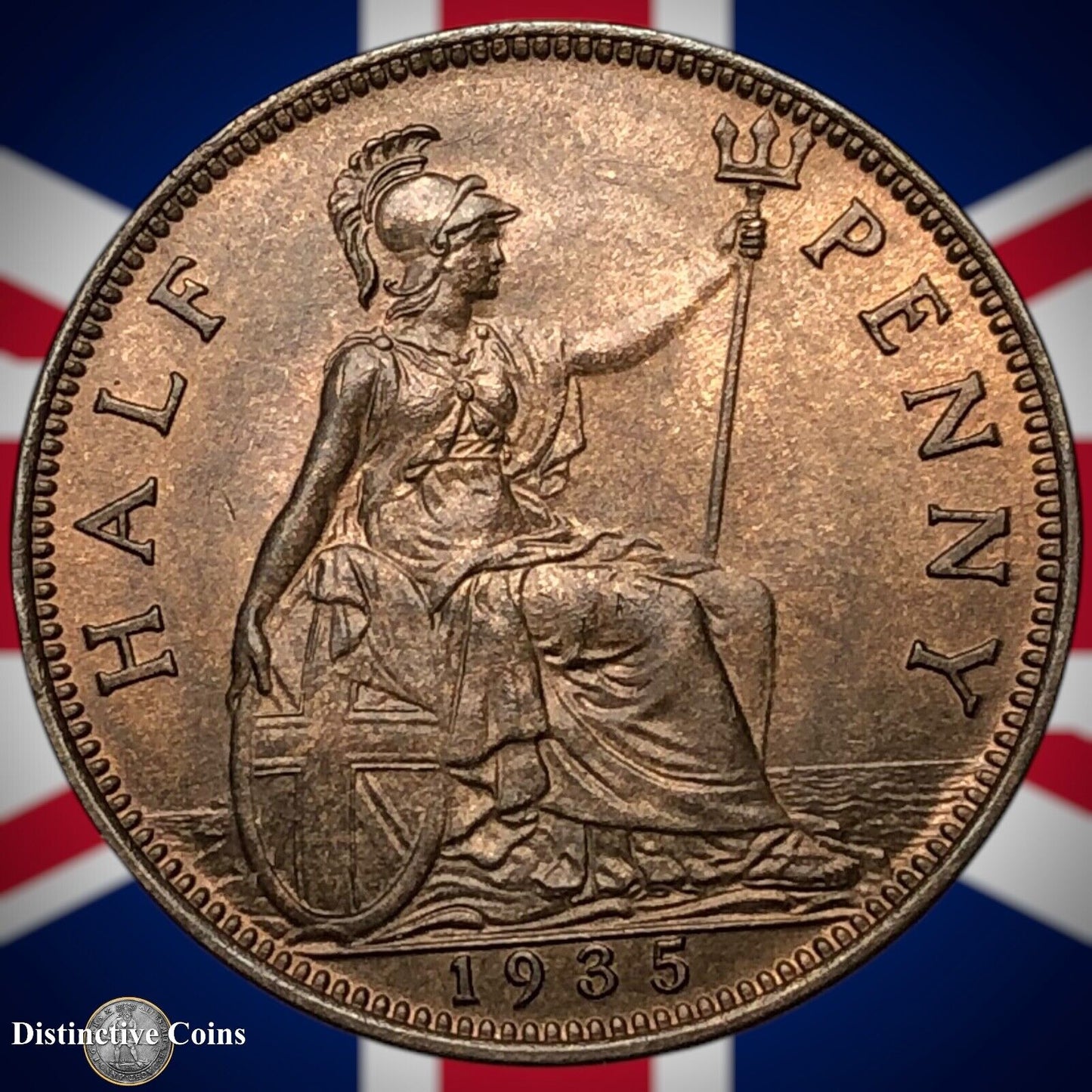 Great Britain 1935 Half Penny 1/2d GB5988