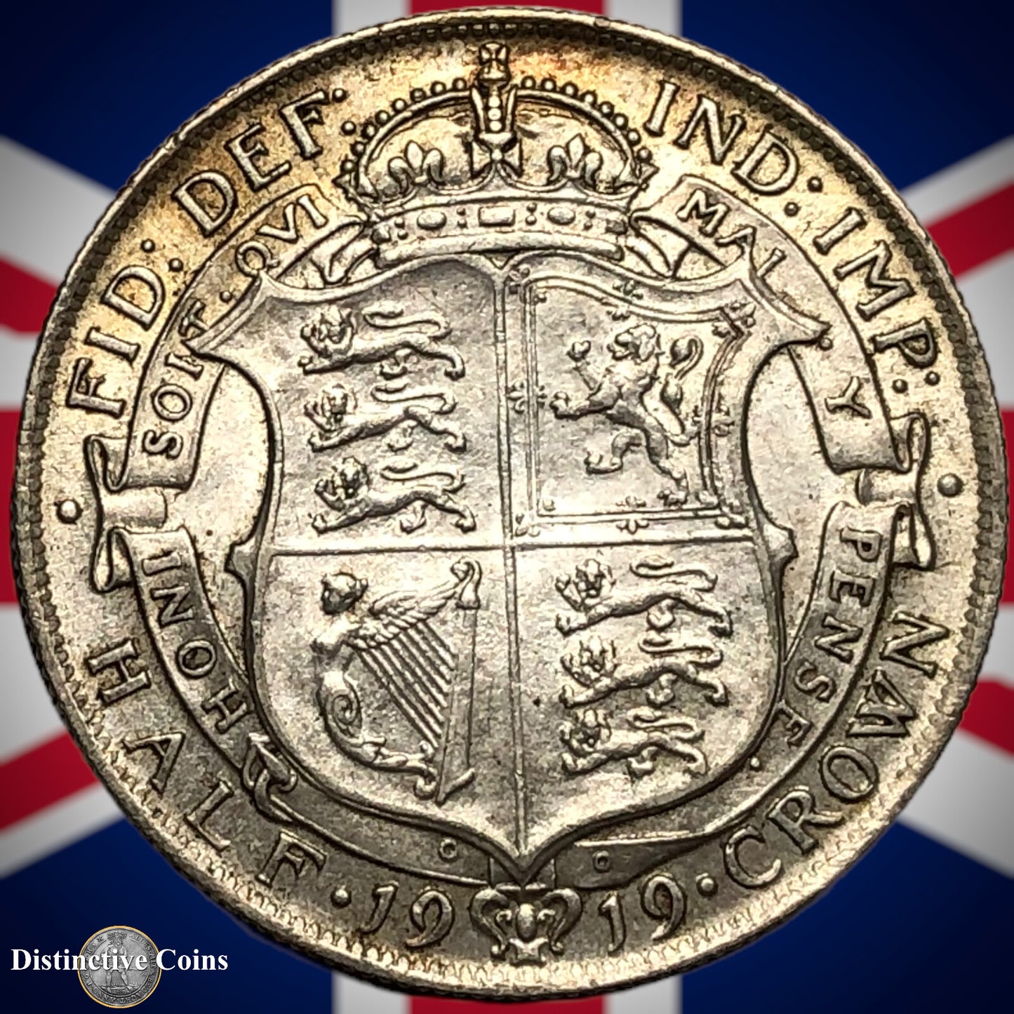 Great Britain 1919 Half Crown GB1290