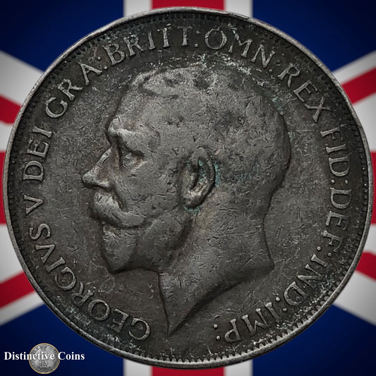 Great Britain 1912 H Penny 1d GB6784