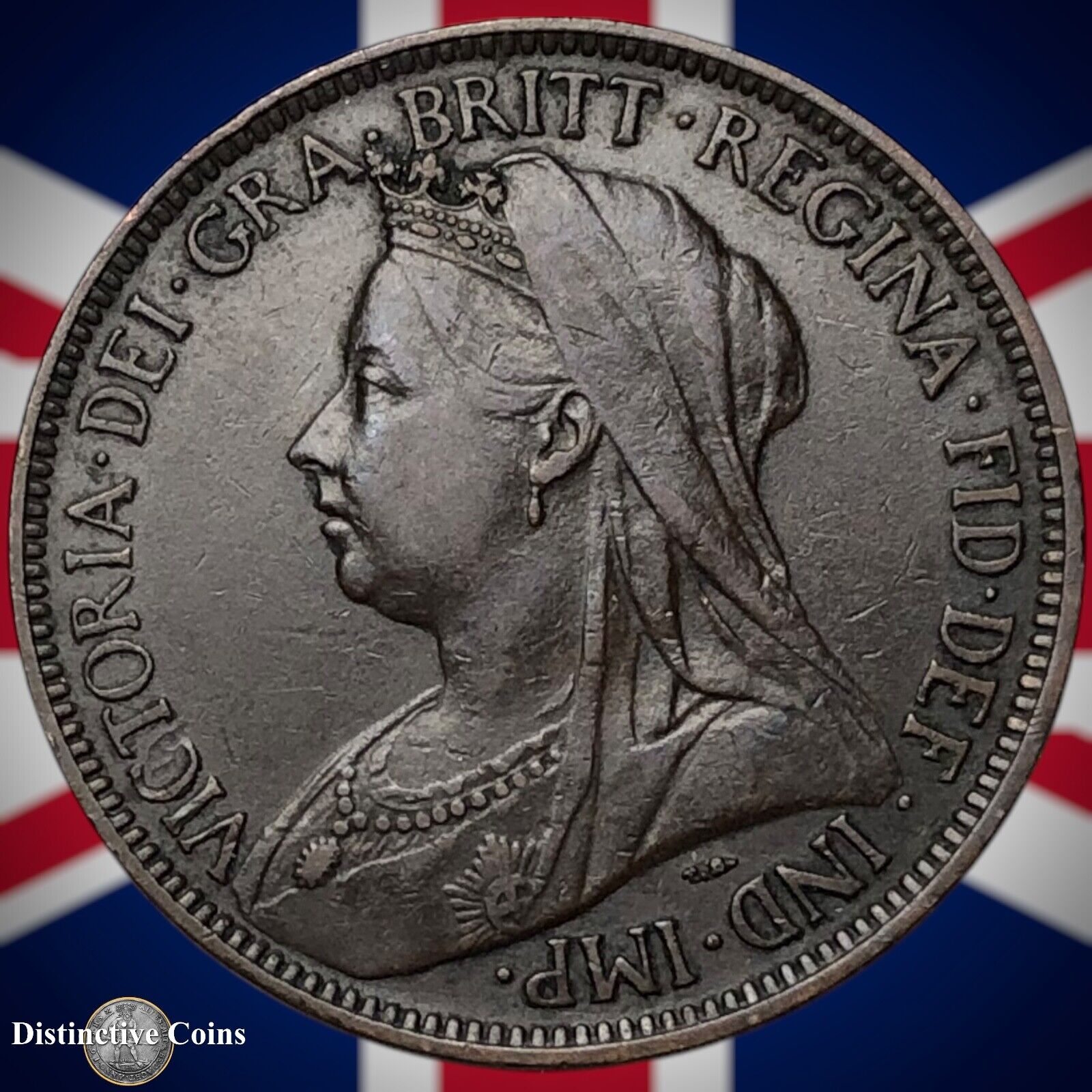 Great Britain 1901 Half Penny 1/2d GB5758