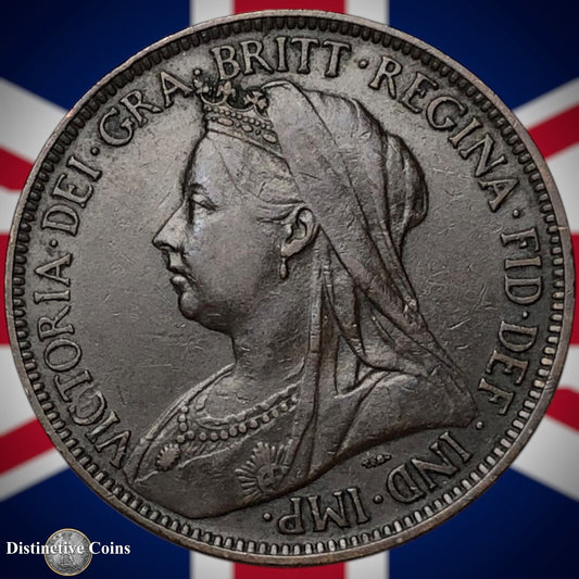 Great Britain 1901 Half Penny 1/2d GB5758