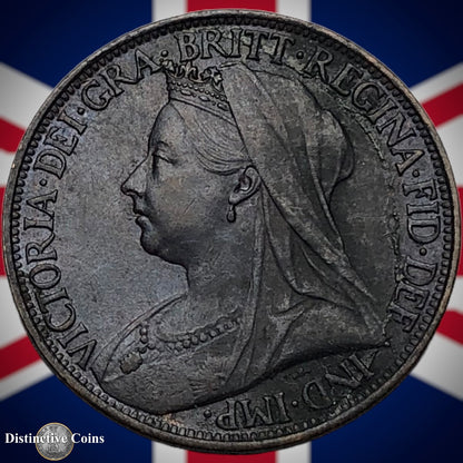 Great Britain 1899 Farthing 1/4d GB4459