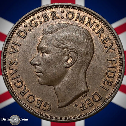 Great Britain 1951 Half Penny 1/2d GB6076