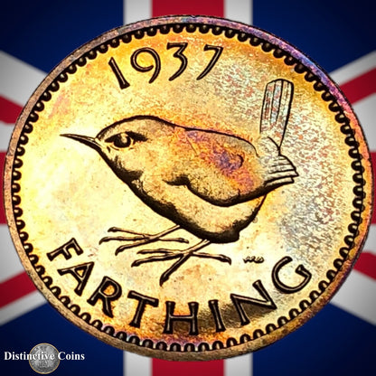 Great Britain 1937 Farthing 1/4d GB4997
