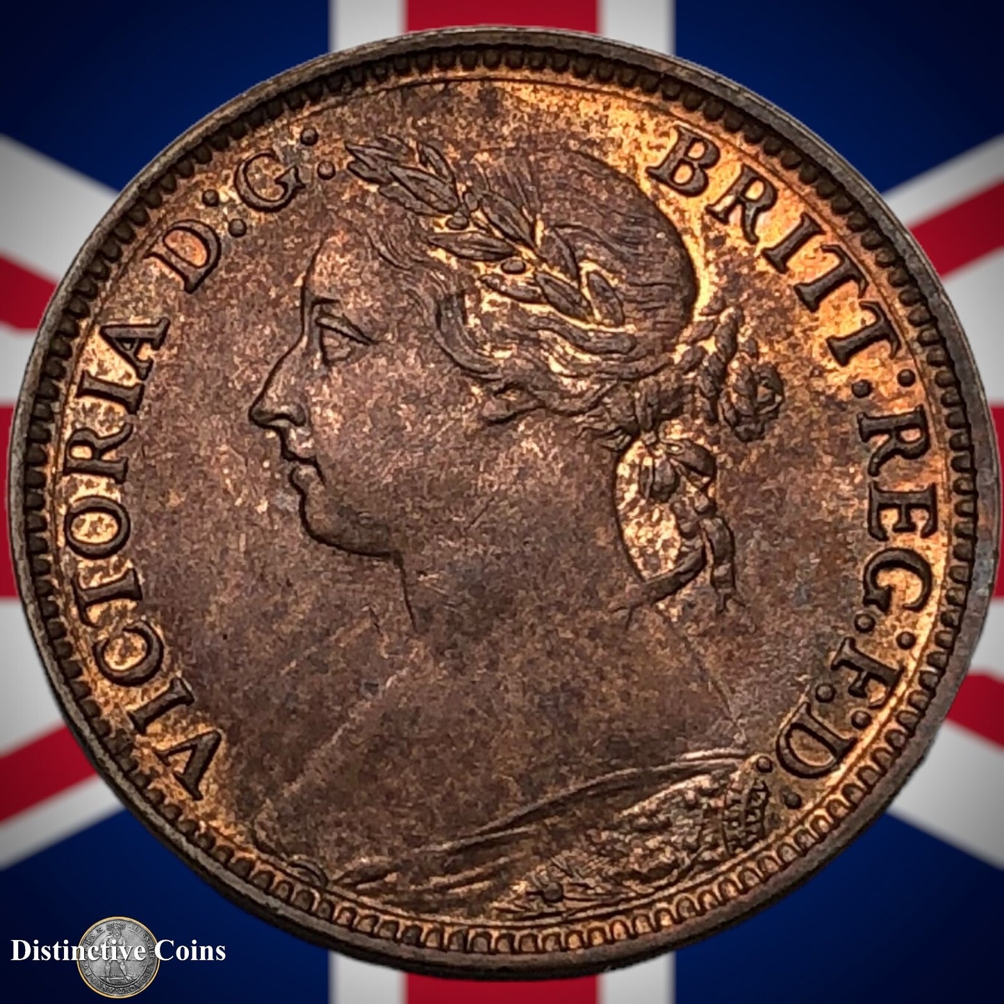Great Britain 1881 H Farthing 1/4d GB3979