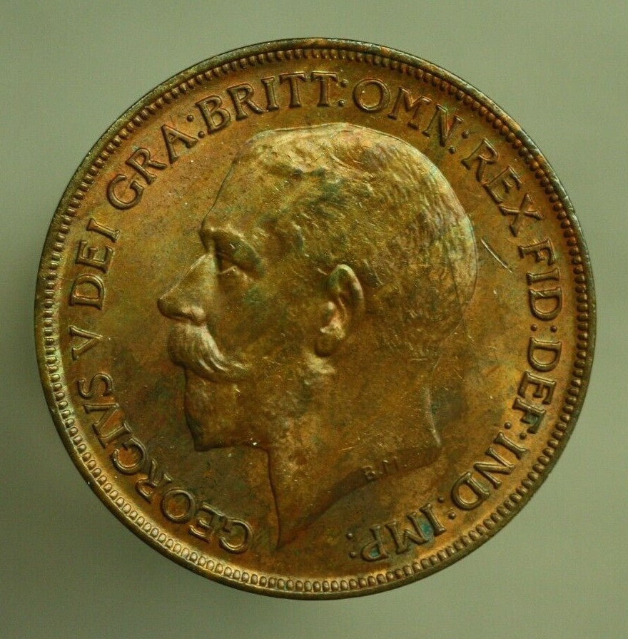 Great Britain 1921  1 Penny  Unc  A351