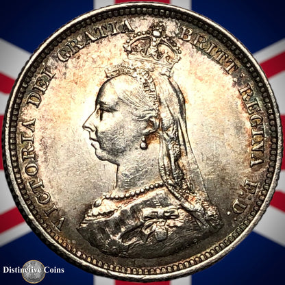 Great Britain 1887 British One Shilling GB0504