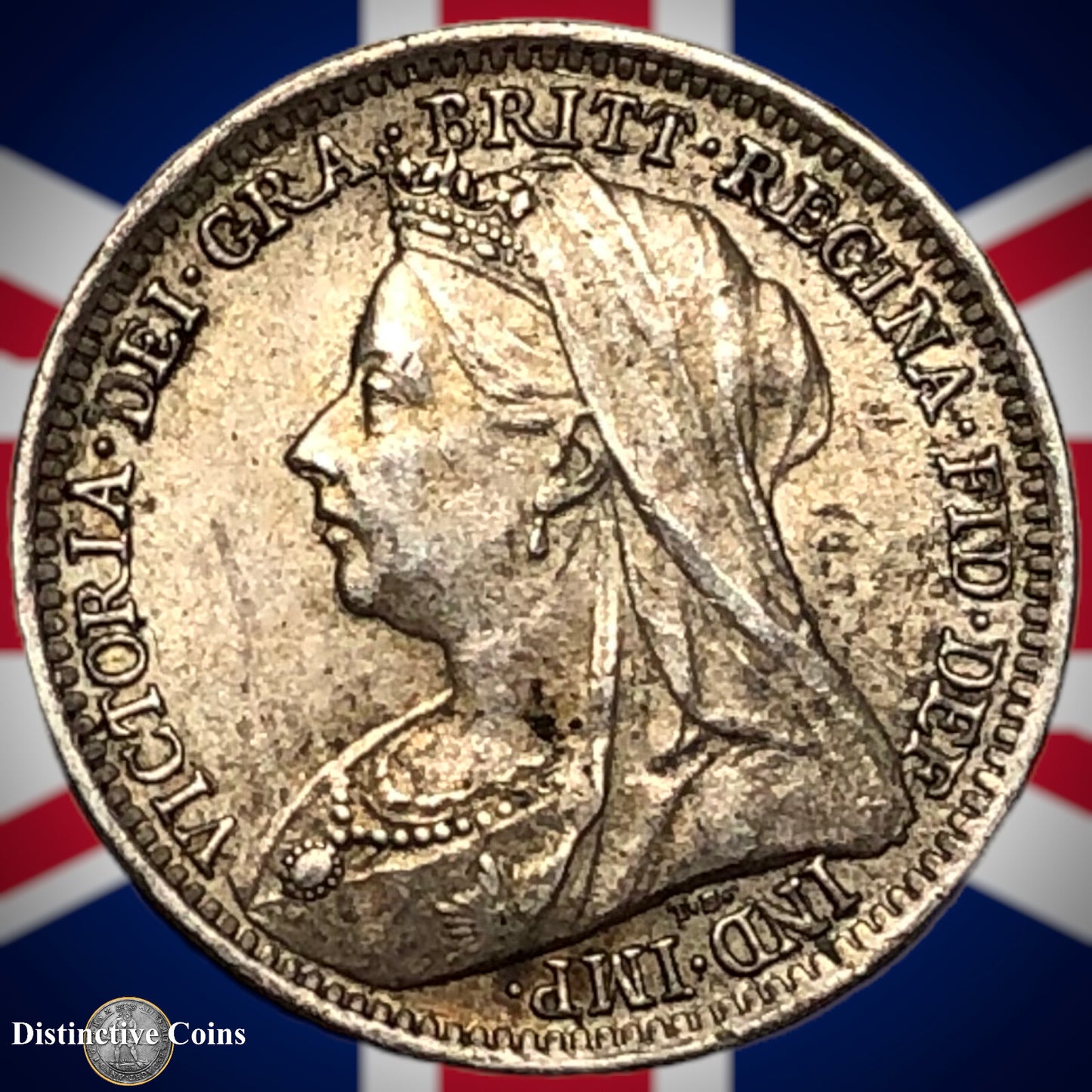 Great Britain 1900 Three Pence GB2075