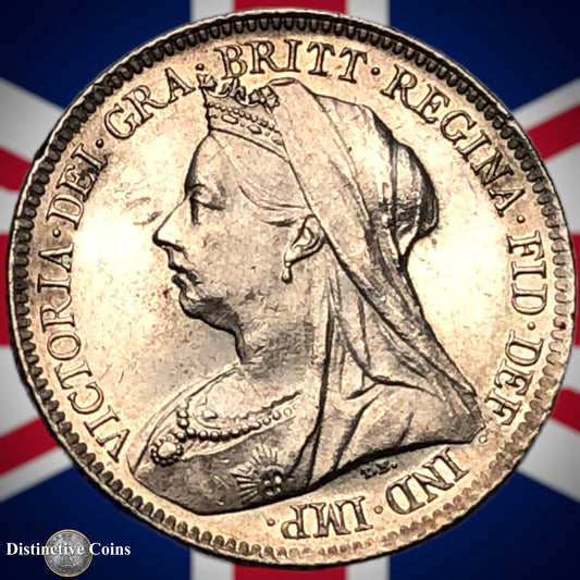 Great Britain 1901 Six Pence GB1490