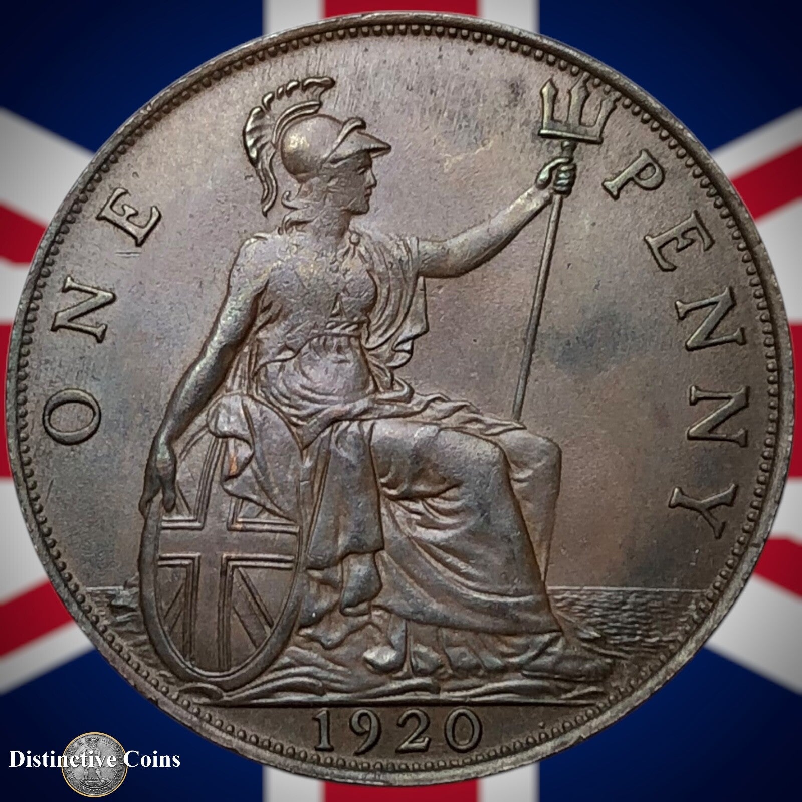 Great Britain 1920 Penny 1d GB6959