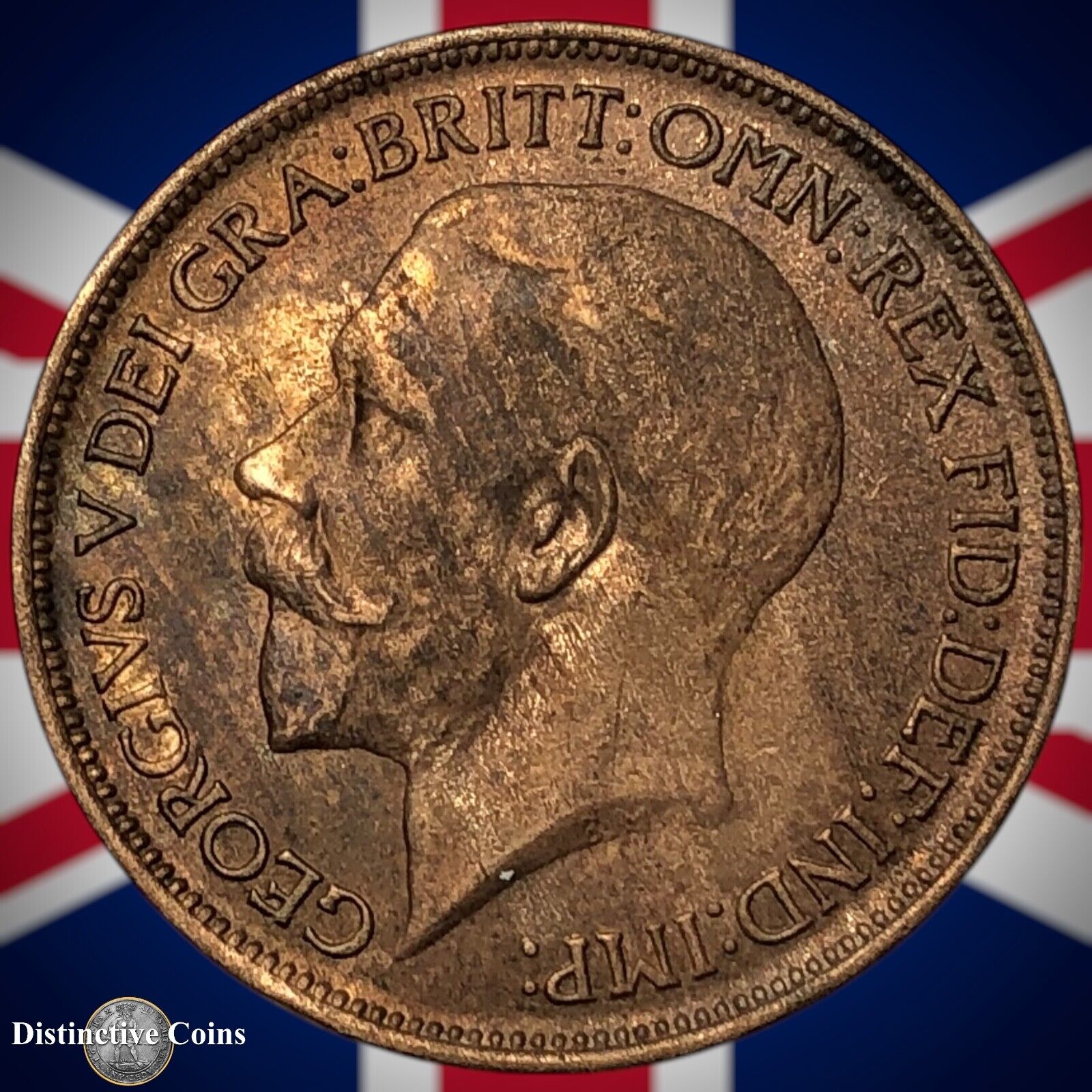 Great Britain 1919 Half Penny 1/2d GB5867