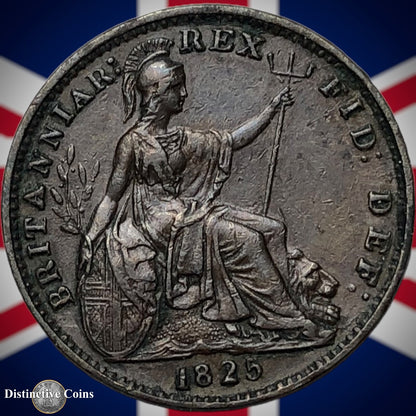 Great Britain 1825 Farthing 1/4d GB3291