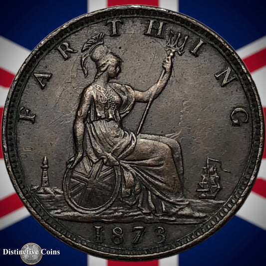 Great Britain 1873 Farthing 1/4d GB3704