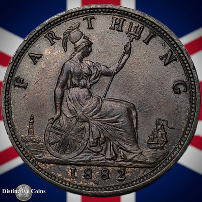 Great Britain 1881 H Farthing 1/4d GB3999