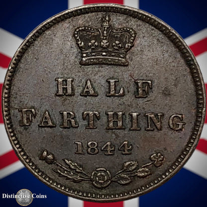 Great Britain 1844 Half Farthing 1/2 Penny GB3095
