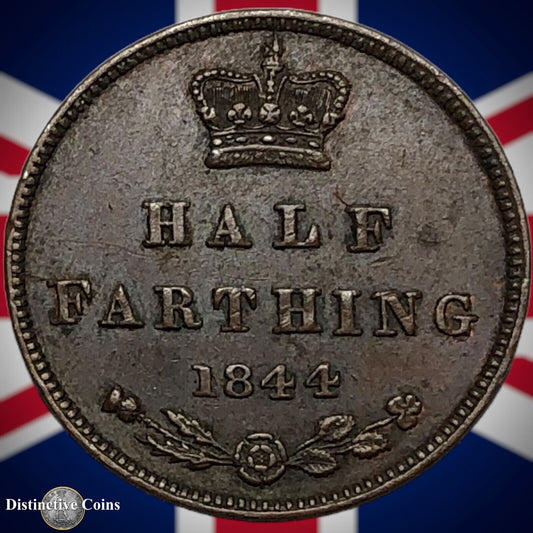 Great Britain 1844 Half Farthing 1/2 Penny GB3095