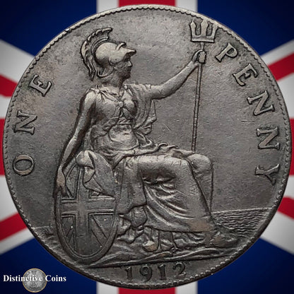 Great Britain 1912 Penny 1d GB6759