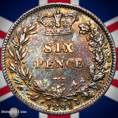 Great Britain 1881 Six Pence GB2621
