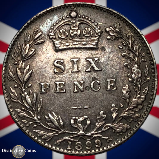 Great Britain 1899 Six Pence GB2808