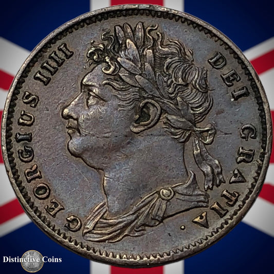 Great Britain 1825 Farthing 1/4d GB3295