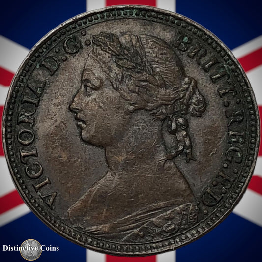 Great Britain 1874 H Farthing 1/4d GB3724