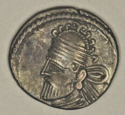 78-105 AD Parthian Kingdom Silver Drachma Pacorus II C007