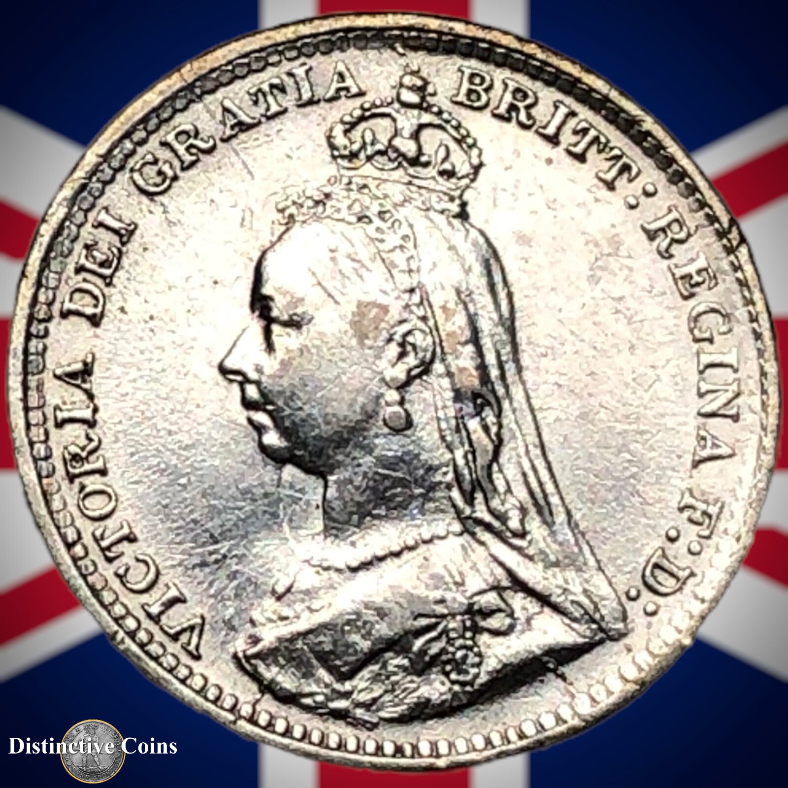 Great Britain 1890 Three Pence GB1991