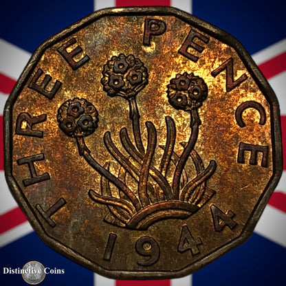 Great Britain 1944 Three Pence GB2432