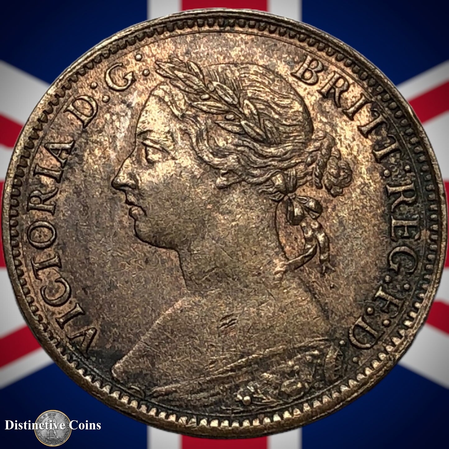 Great Britain 1894 Farthing 1/4d GB4380