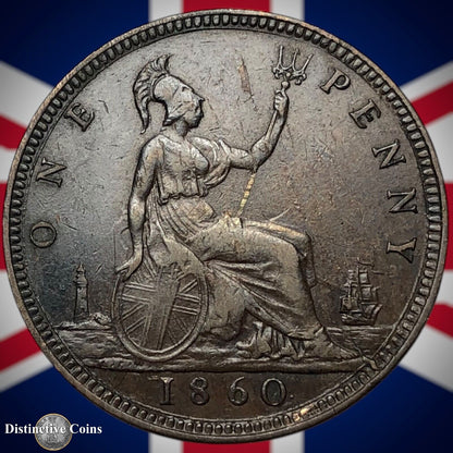 Great Britain 1860 Penny 1d GB6158