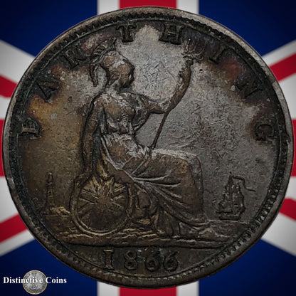 Great Britain 1866 Farthing 1/4d GB3559