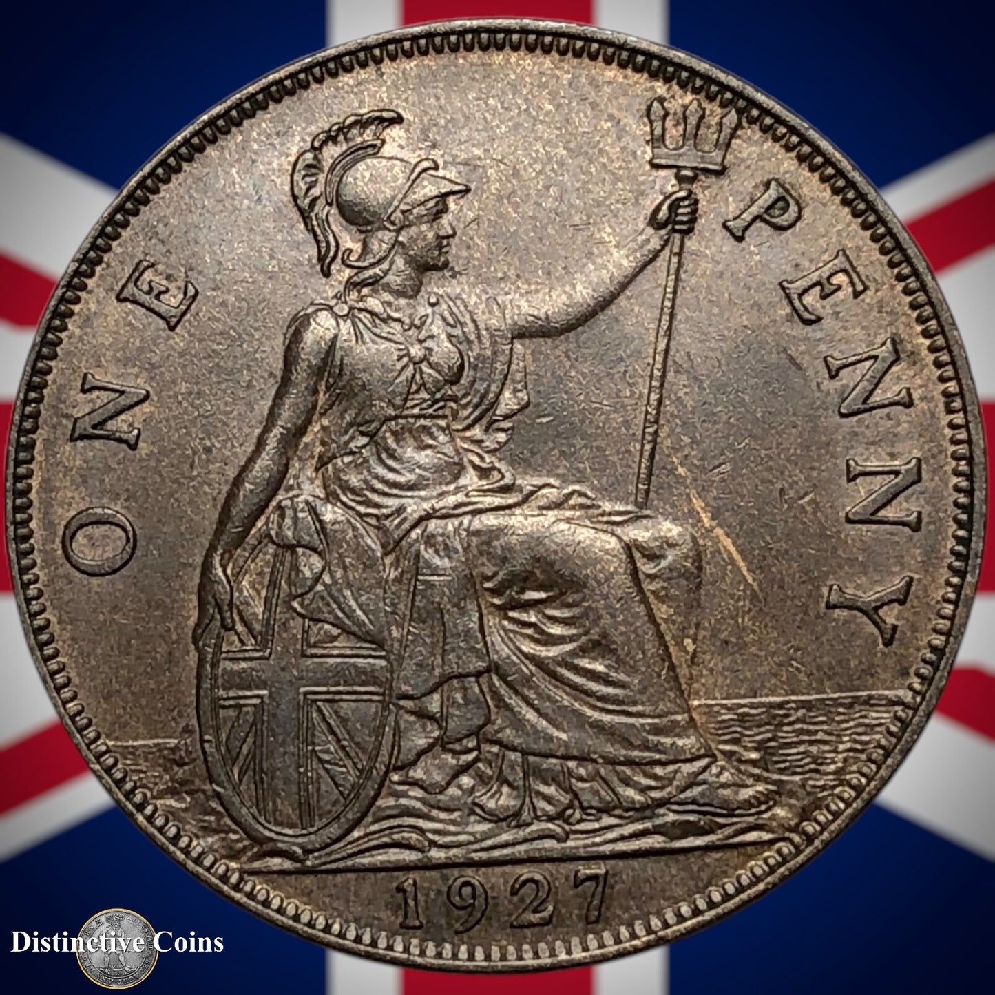Great Britain 1927 Penny 1d GB7041