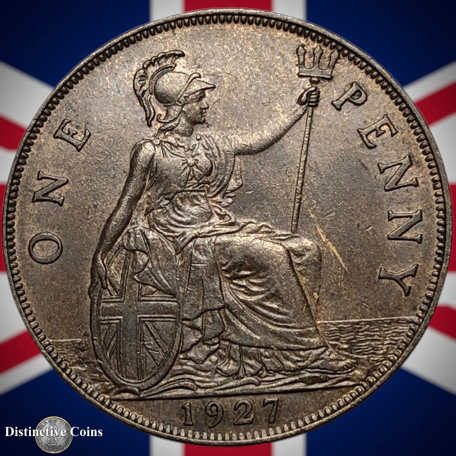 Great Britain 1927 Penny 1d GB7041