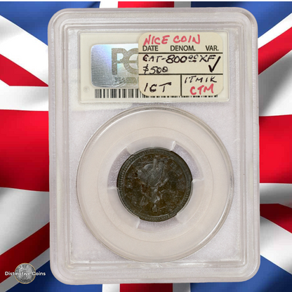 Great Britain 1721 Farthing PCGS XF40 - GBS025