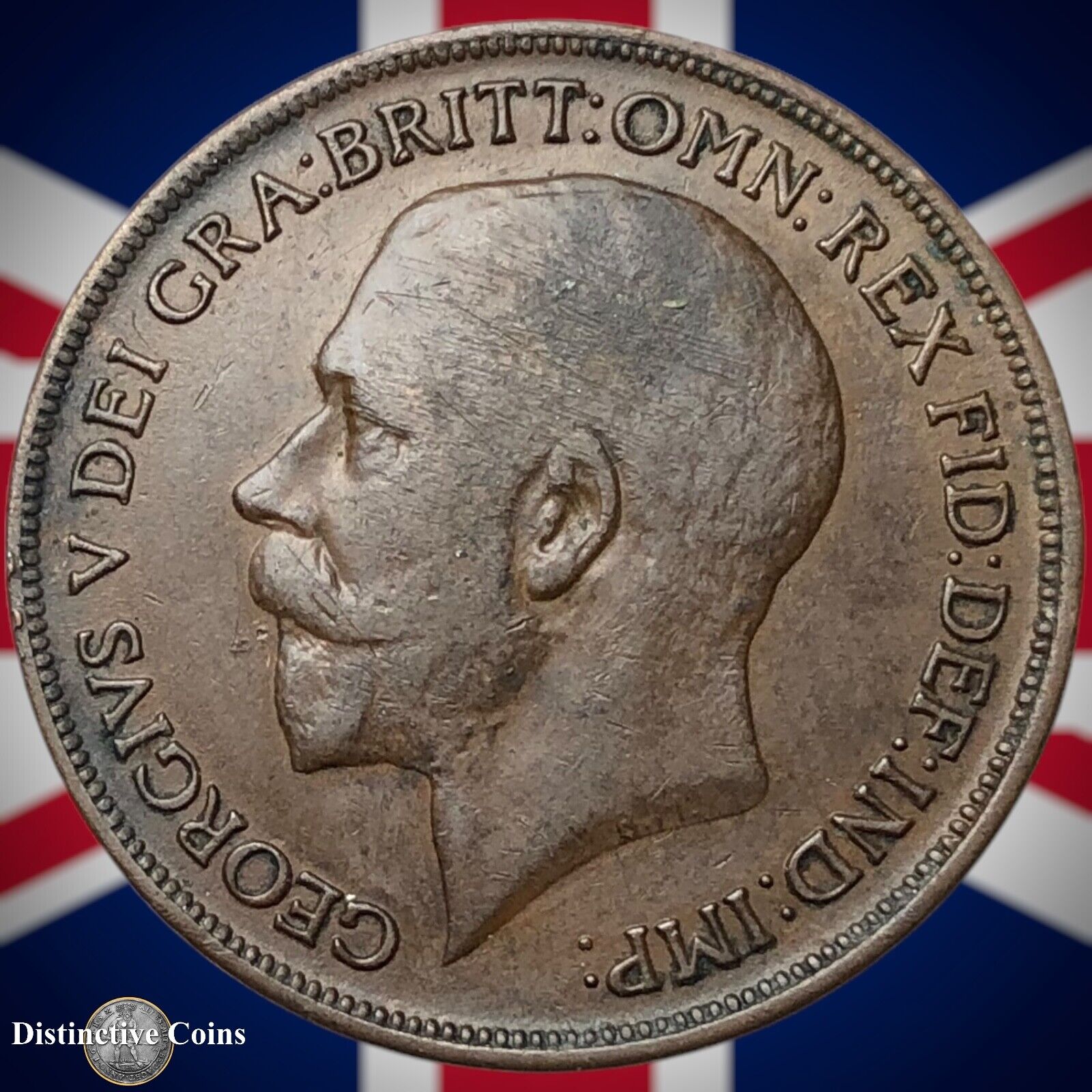 Great Britain 1919 Penny 1d GB6900