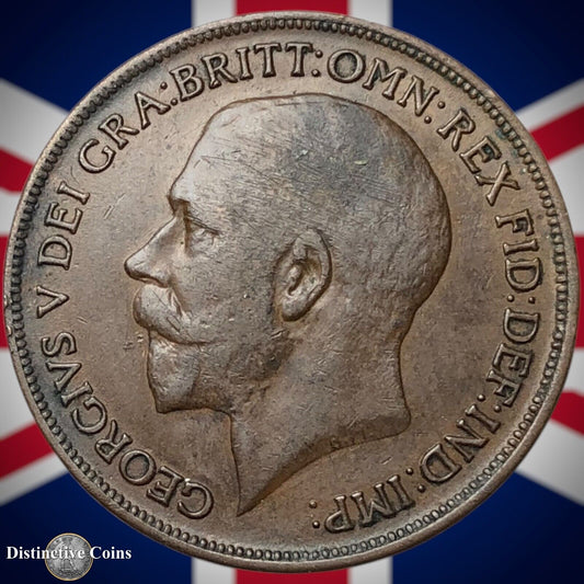 Great Britain 1919 Penny 1d GB6900