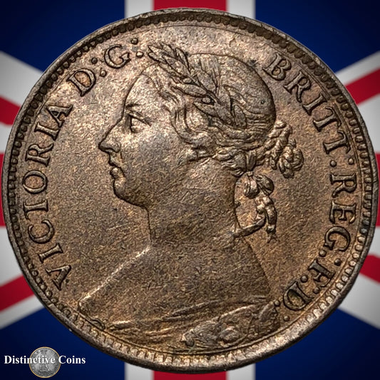 Great Britain 1893 Farthing 1/4d GB4370