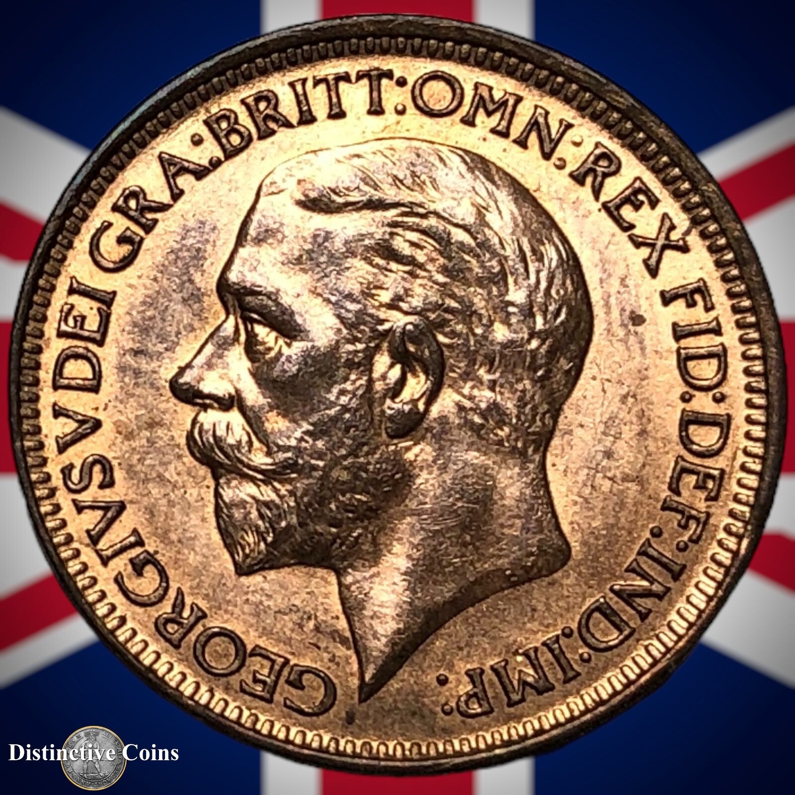 Great Britain 1929 Farthing 1/4d GB4875