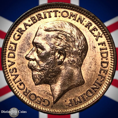 Great Britain 1929 Farthing 1/4d GB4875