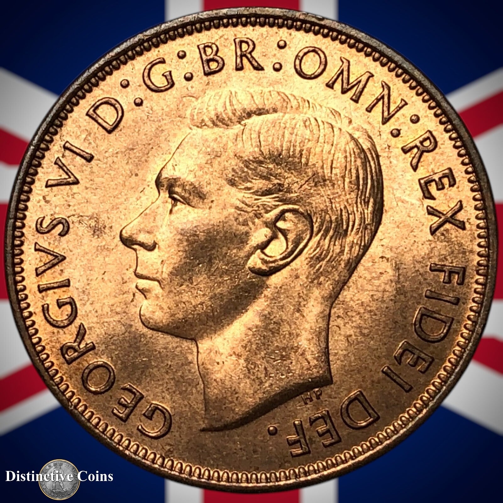 Great Britain 1951 Penny 1d GB7347