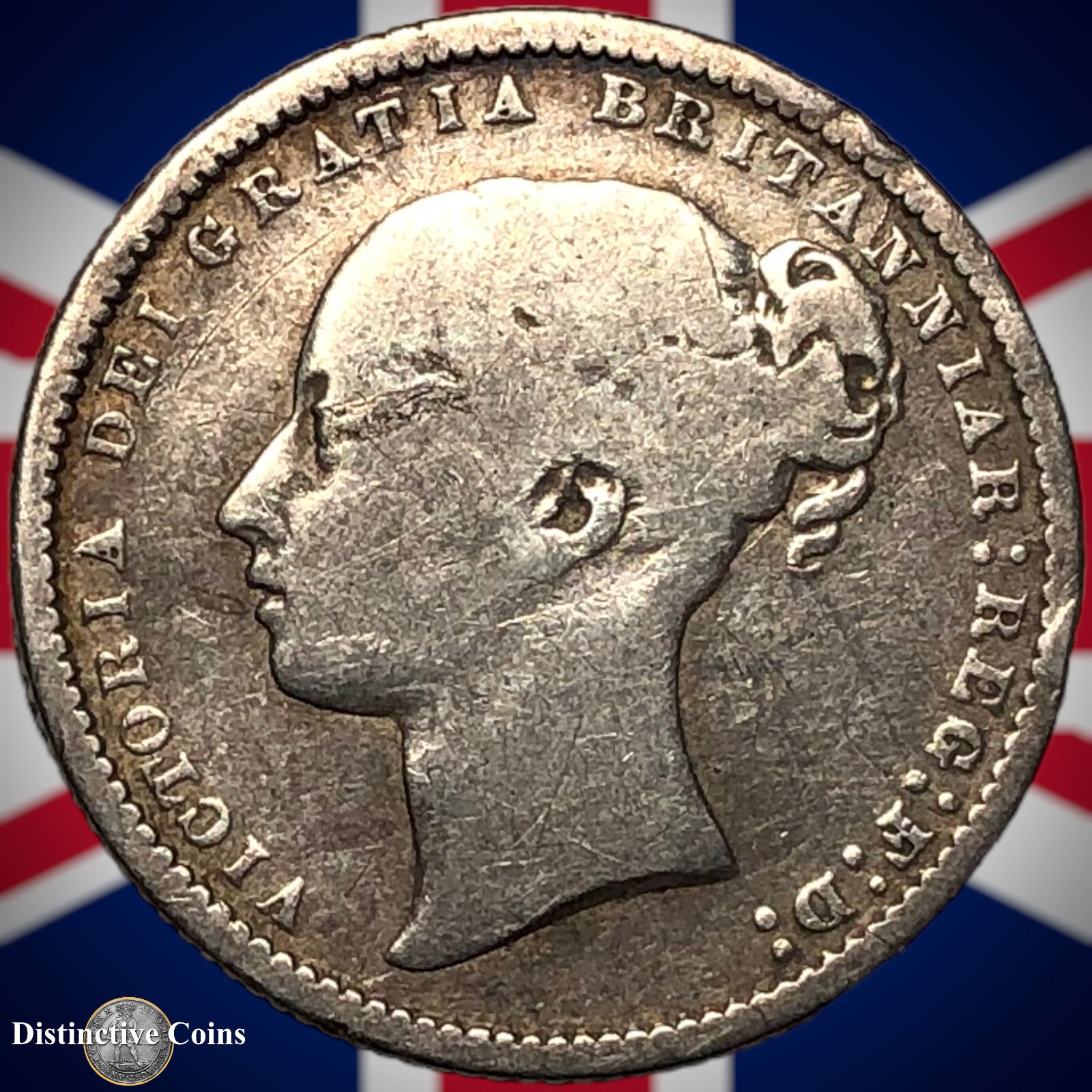 Great Britain 1869 British One Shilling GB0307