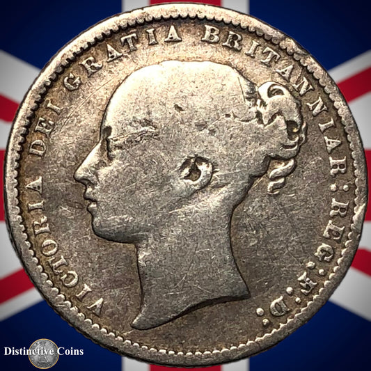 Great Britain 1869 British One Shilling GB0307