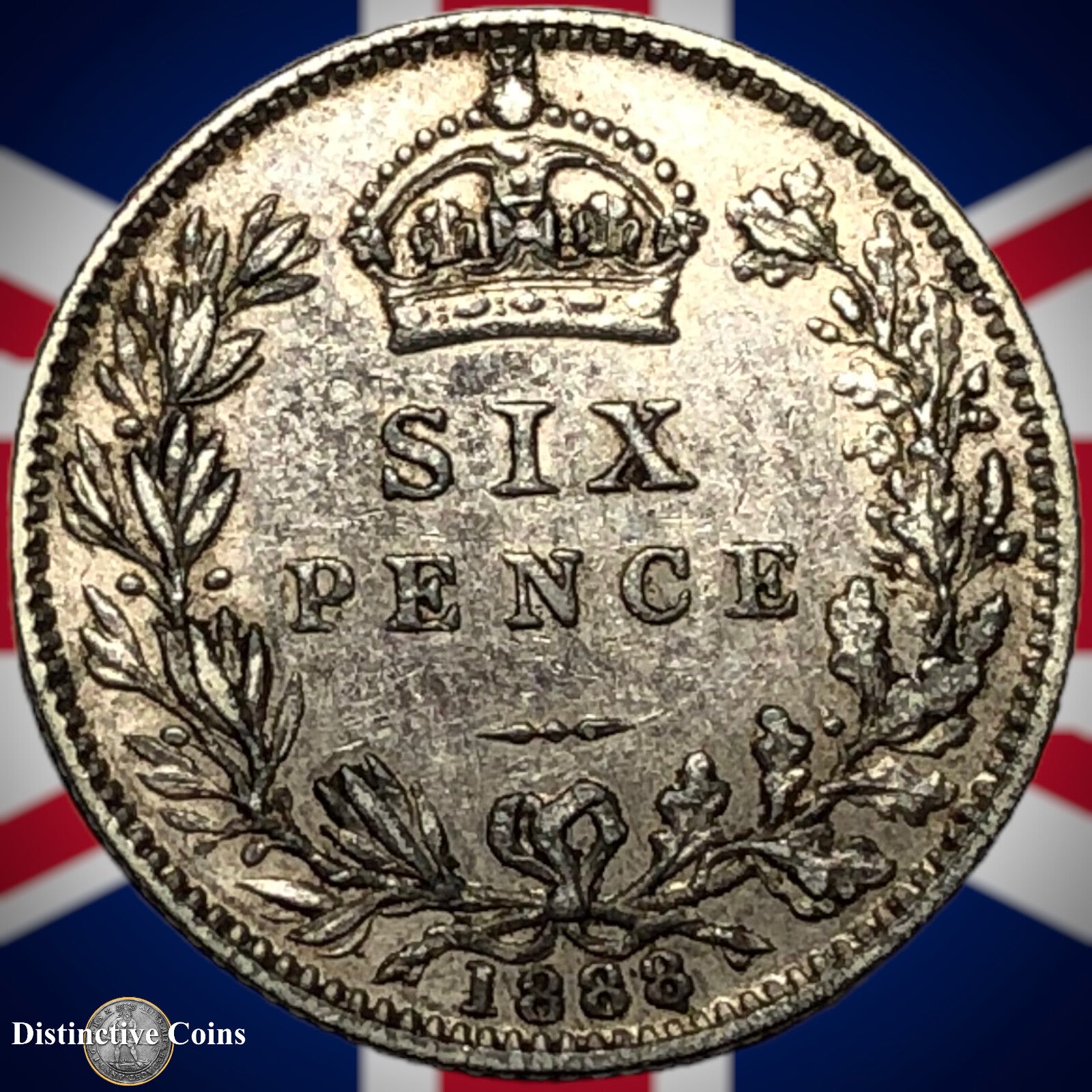 Great Britain 1888 Six Pence GB2715